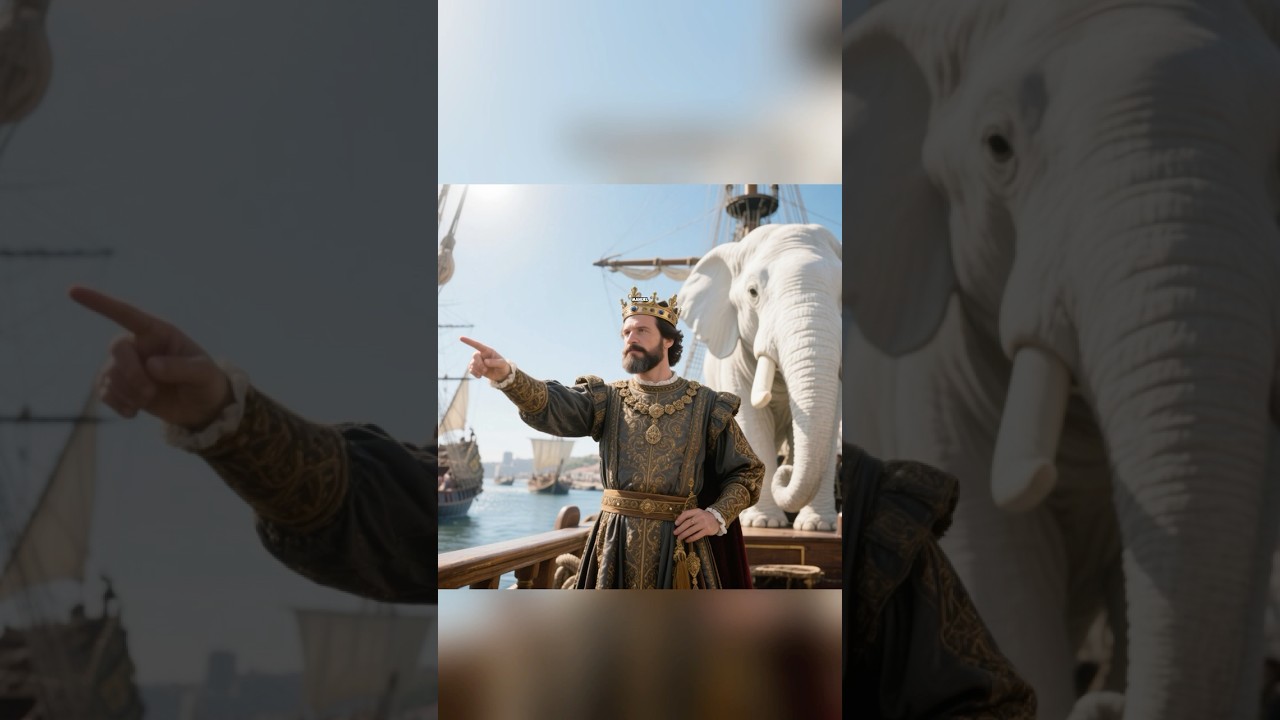 The Elephant Pope Wanted as a Pet #viral #history #fy #fypシ゚ #funny #shorts #ai #funfacts #trending