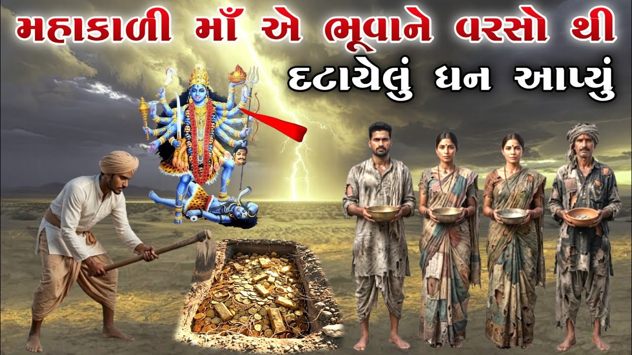 મહાકાળી માઁ એ ભૂવાને વરસો થી દટાયેલું ધન આપ્યું | mahakali ma no itihas | Raja Meladi