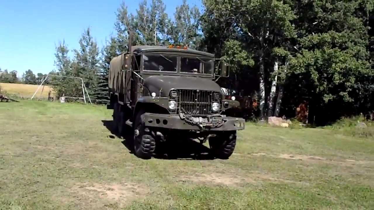 CDN M135 and M207 Shop Van 6X6 trail ride