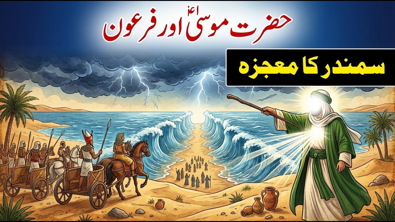Hazrat Musa (A.S) Aur Firaun Ka Aakhri Din | Hairatangez Waqia