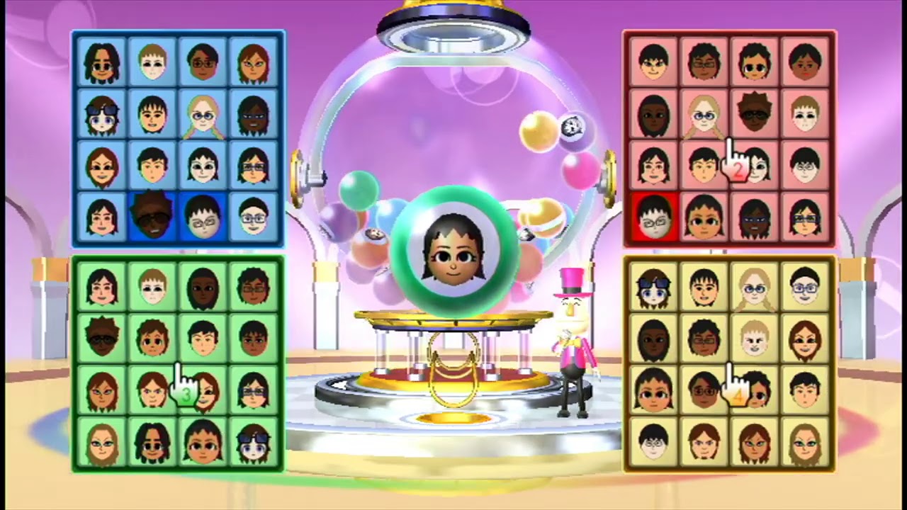 Wii Party Bingo: Skip vs Pavel vs Dunbar vs Zi-Kai