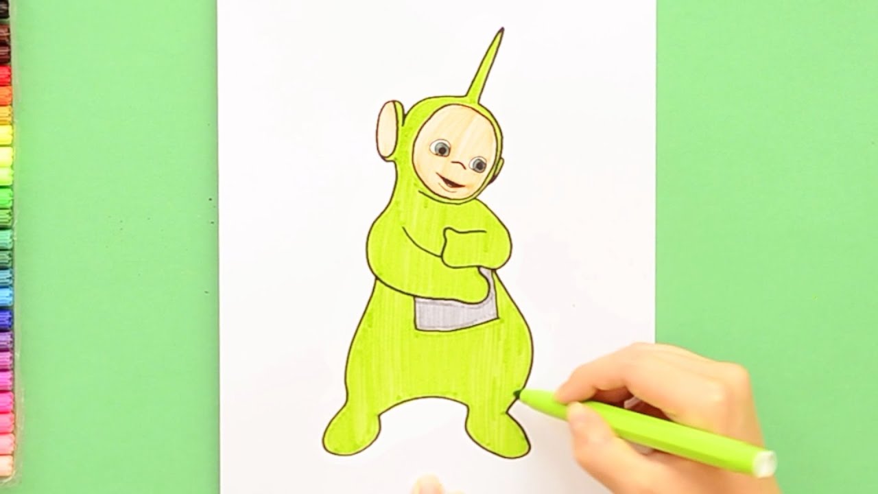 How to draw Teletubbies Dipsy