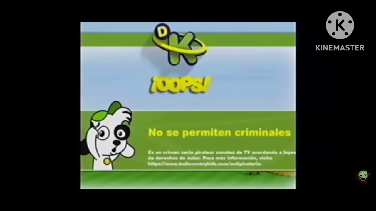 [FALSO] pantalla anti piratería de Discovery kids