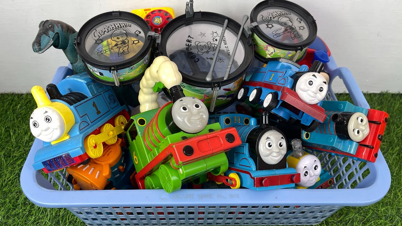 12.06 Minutes Relaxing with Playing Train Toys Collection ASMR | Review