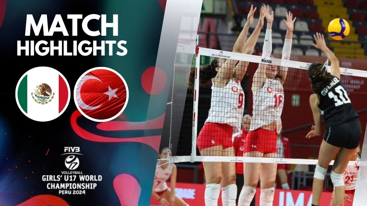 MEXICO 🆚 TÜRKİYE [4K]  | Highlights | Girls U17 World Championship 2024