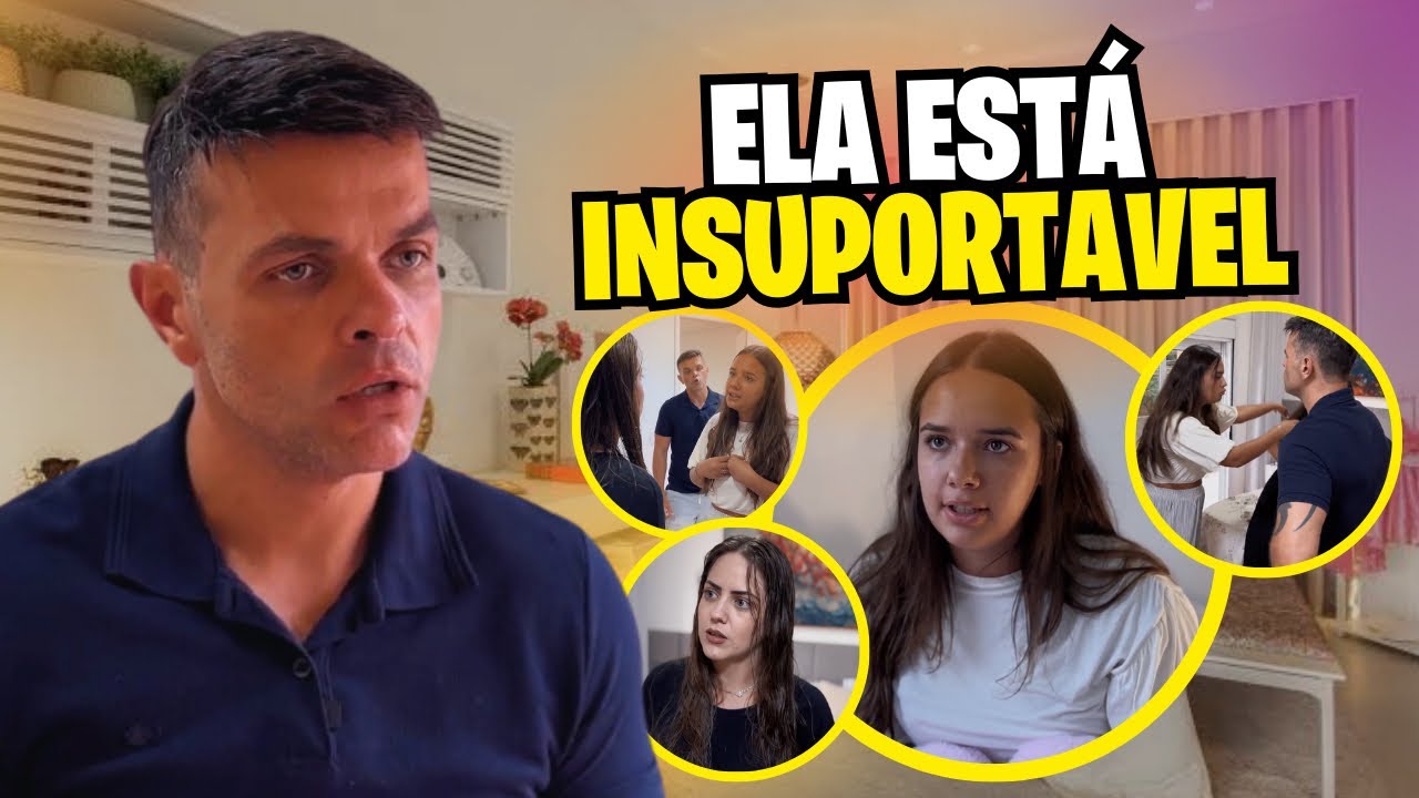Minha filha está crescendo e ficando insup0rtavel ela desconta as magoas da mãe dela na minha esposa