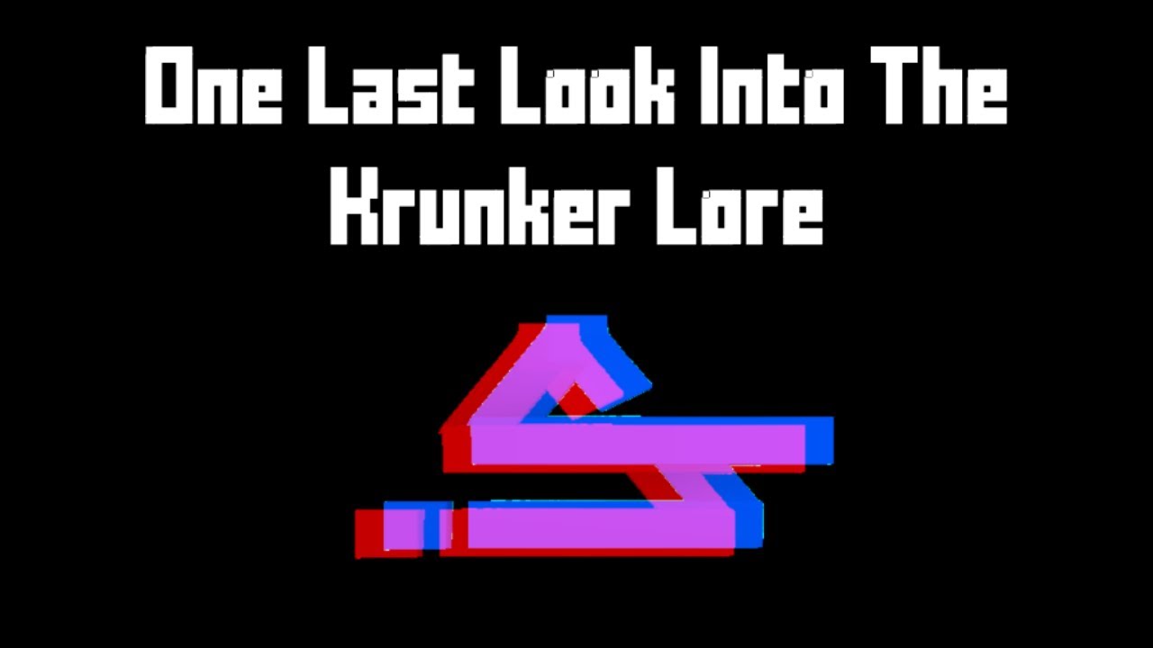 Concluding the Krunker Lore Once and For All.