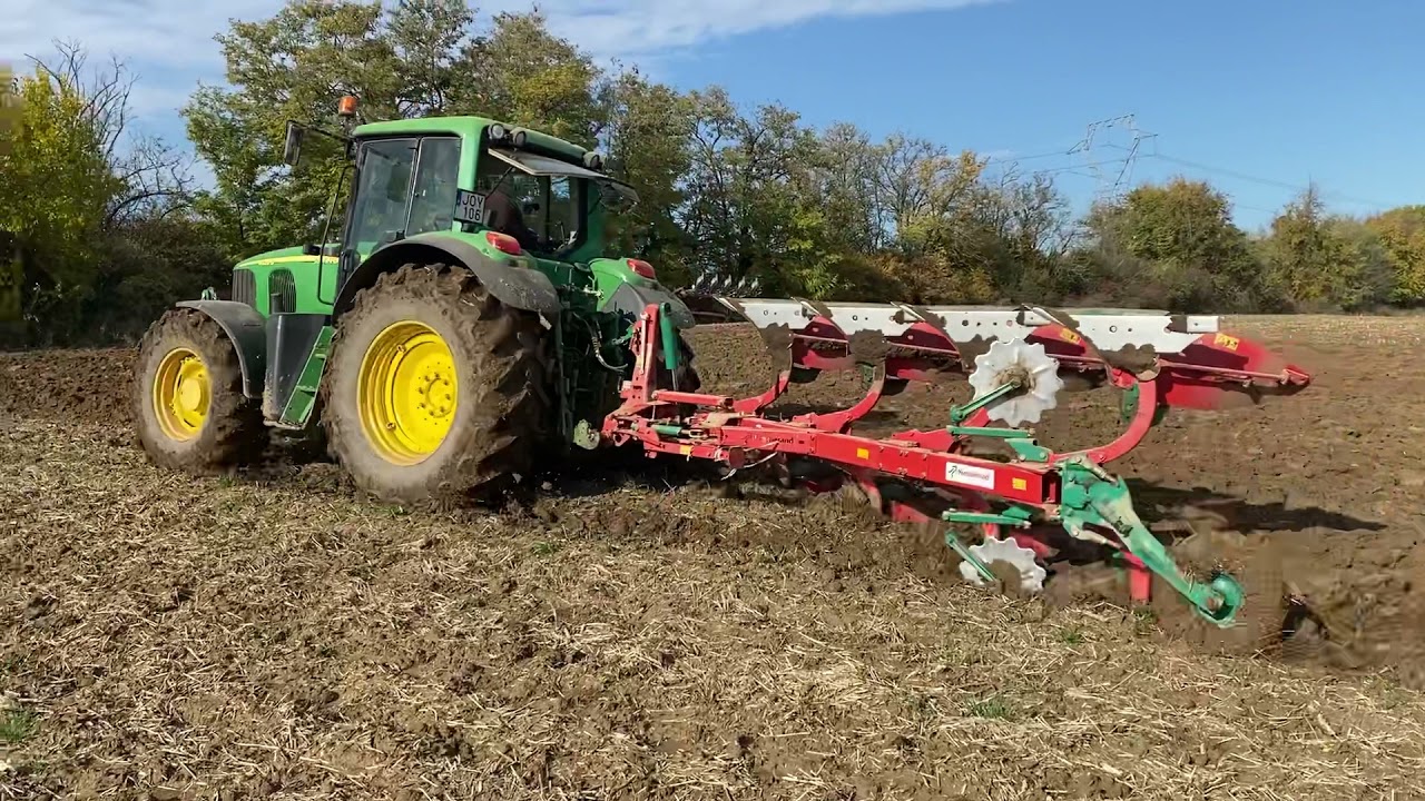 John Deere 6920 S + Kverneland 150B