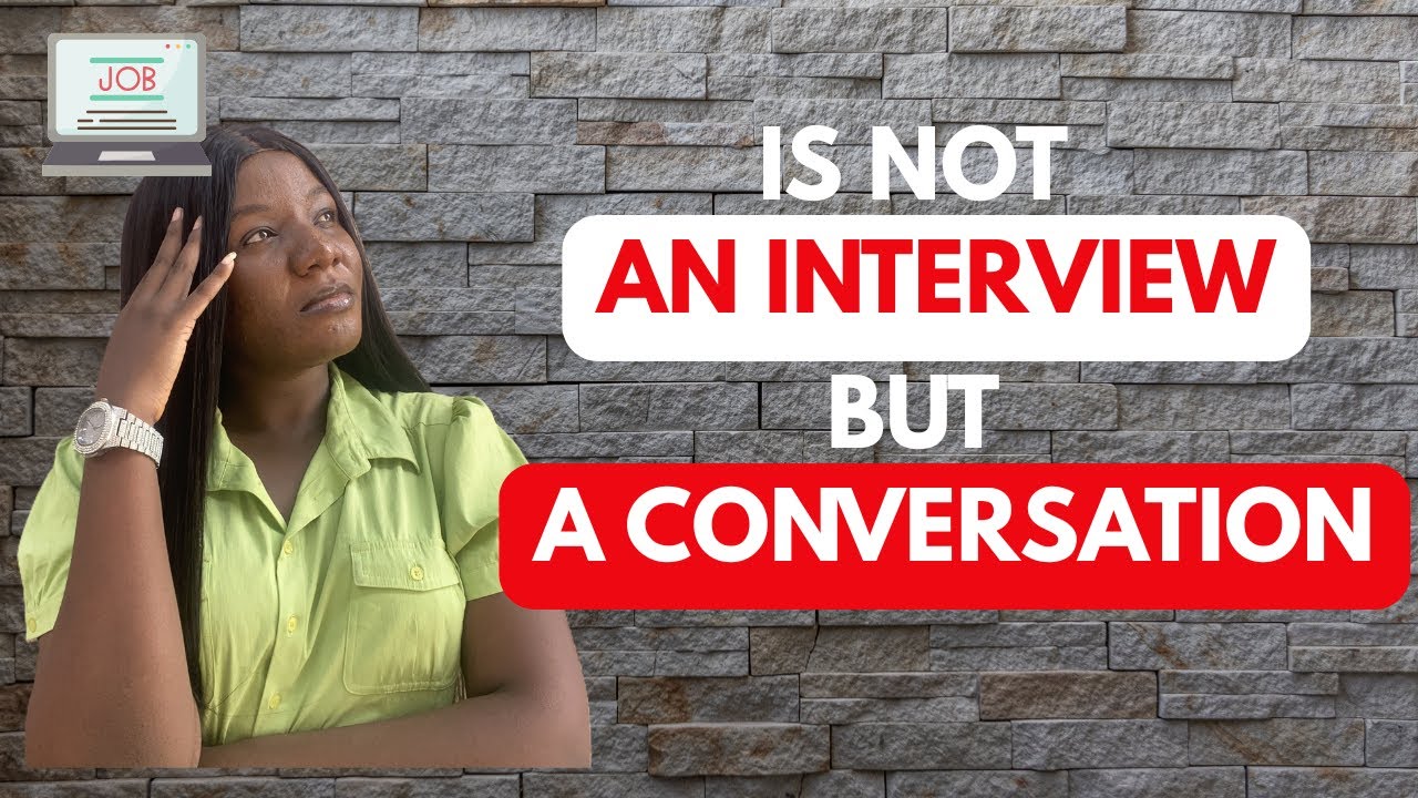 Not an Interview. A Conversation.