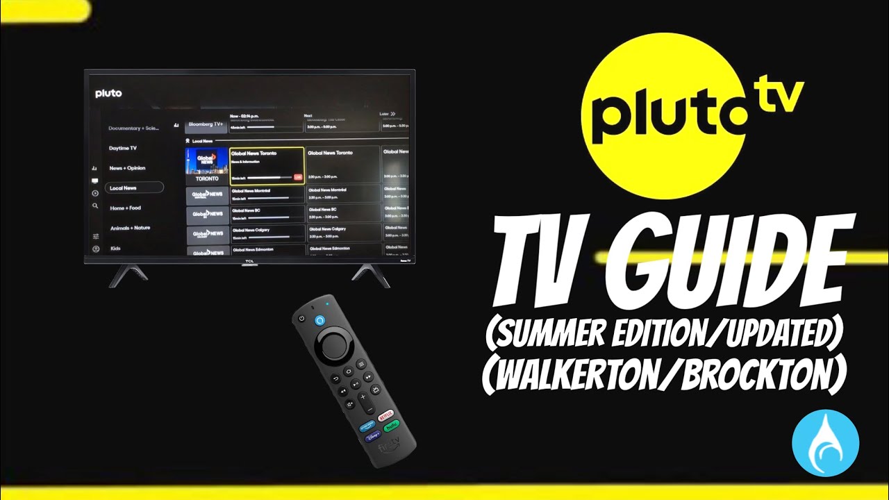 Pluto TV Guide Walkthrough (updated channels list) (TV Surfing in Walkerton/Brockton)
