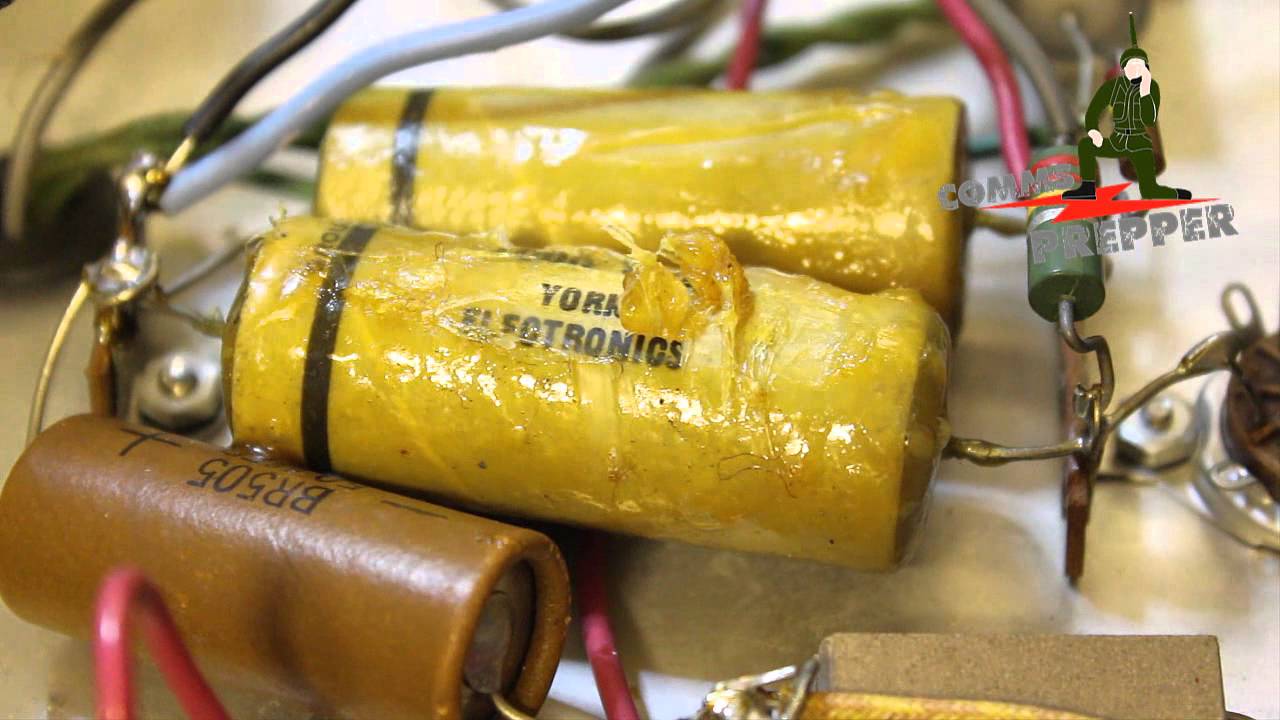 Repairing Old Equipment - Capacitors