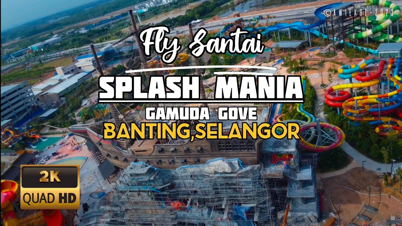 Fly Santai | Uncut | Splash Mania | HD Fpv Drone View