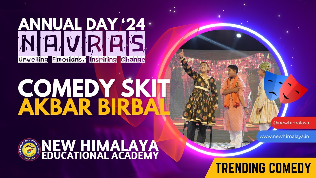Akbar Birbal Comedy Skit | Navras Annual Day 2024 | New Himalaya Academy | LEAD School