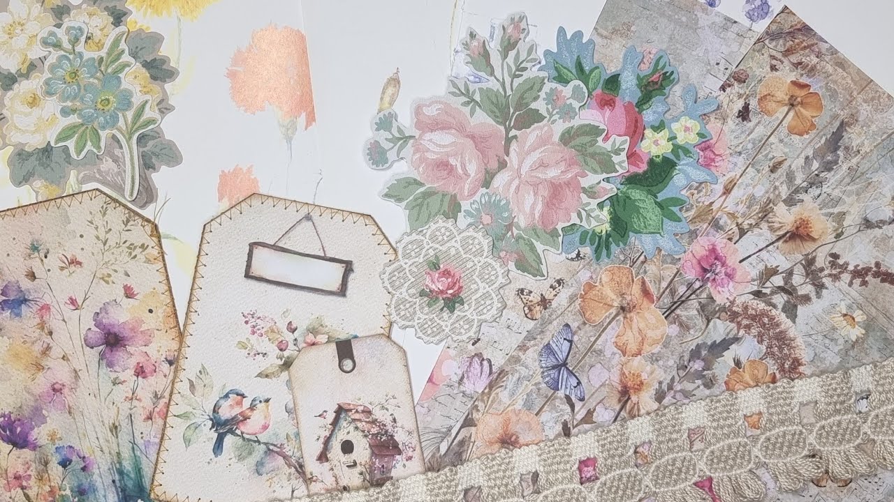 Mein Altered Book Teil 1 - Ein sehr schönes Blumenbuch wird zum Journal