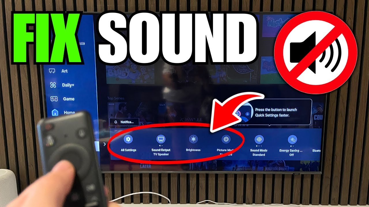 How To Fix Sound Not Working / No Audio on Smart TV