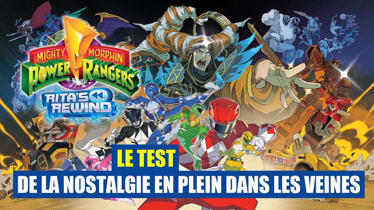 Mighty Morphin Power Rangers Rita's Rewind - Nostalgie assurée! - PS5, PS4, XBS, XBO, Switch, PC