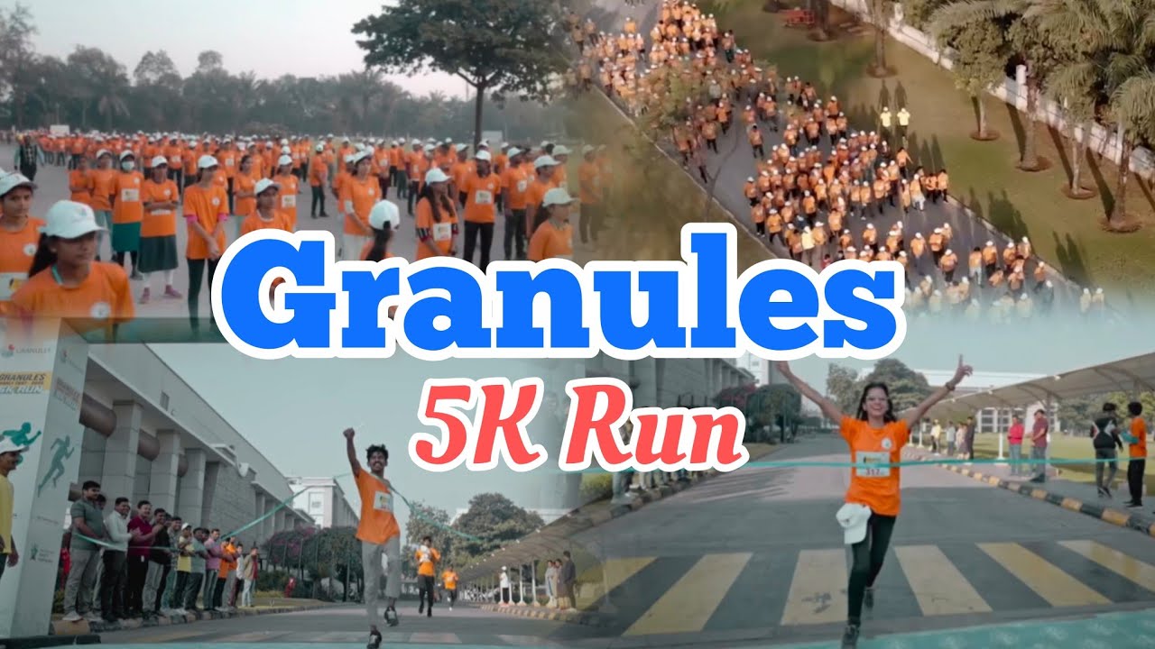 Granules India Limited Family Fest 2025 | 5K Run | Deethya TV