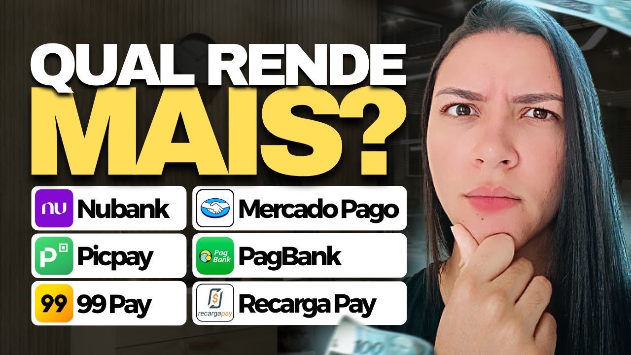 QUAL CONTA DIGITAL RENDE MAIS PRA DEIXAR O DINHEIRO RENDENDO NO AUTOM&Aacute;TICO?