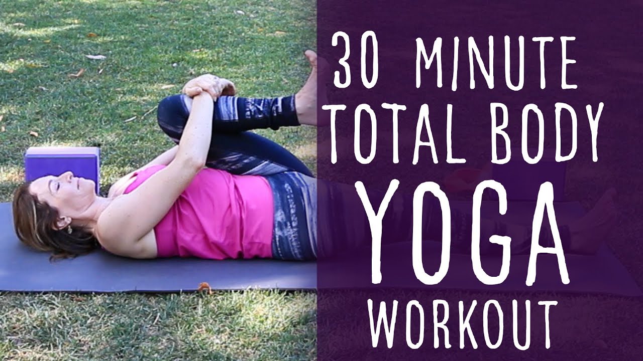 30 Minute Glowing Yoga Body Workout (Total Vinyasa Flow)