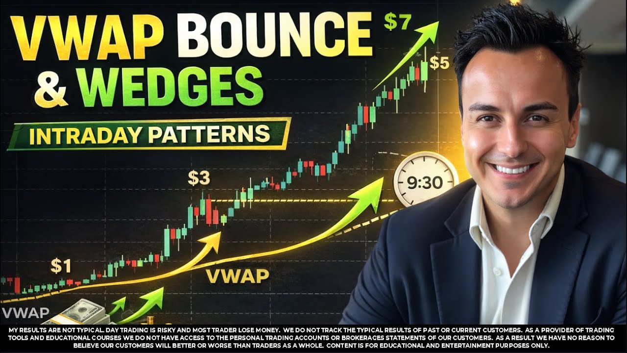 VWAP Bounce & Wedge Breakout: Master Intraday Trading