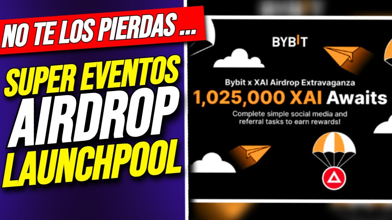 Gana DINERO de FORMA PASIVA con NUEVO AIRDROP y LAUNCHPOOL de BYBIT !
