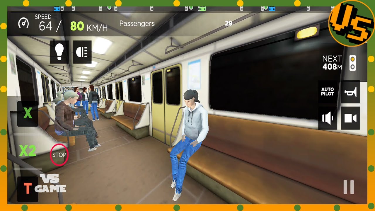 Orbital Line Train Drive | Subway Simulator 3D Android Gameplay