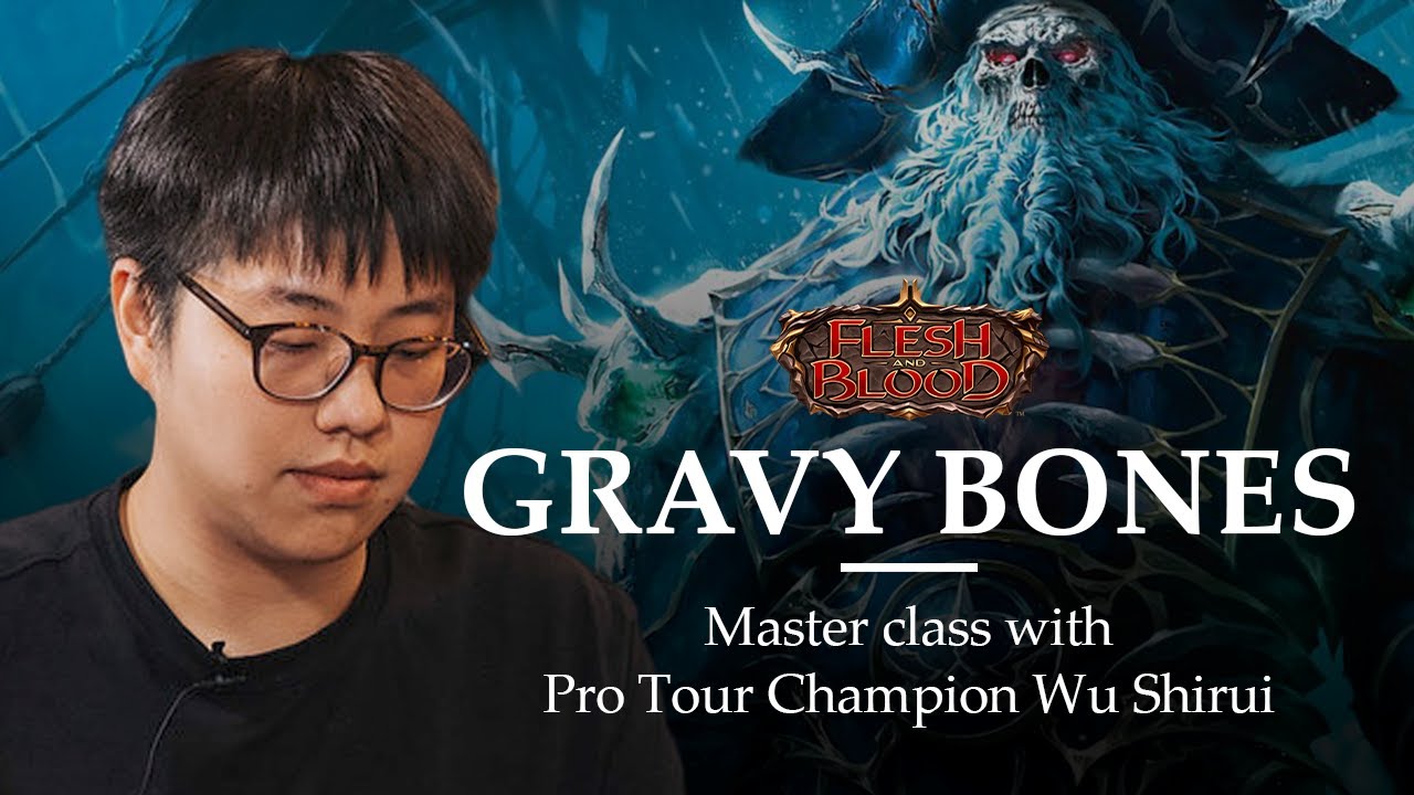 Pro Tour WINNING Deck Tech | Gravy Bones master class with Shirui | Flesh and Blood TCG