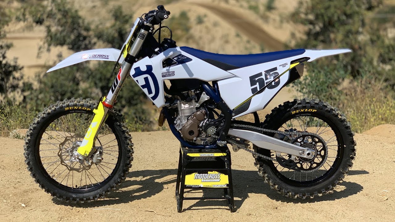 Первая поездка на Husqvarna FC350 2020 года — журнал Motocross Action