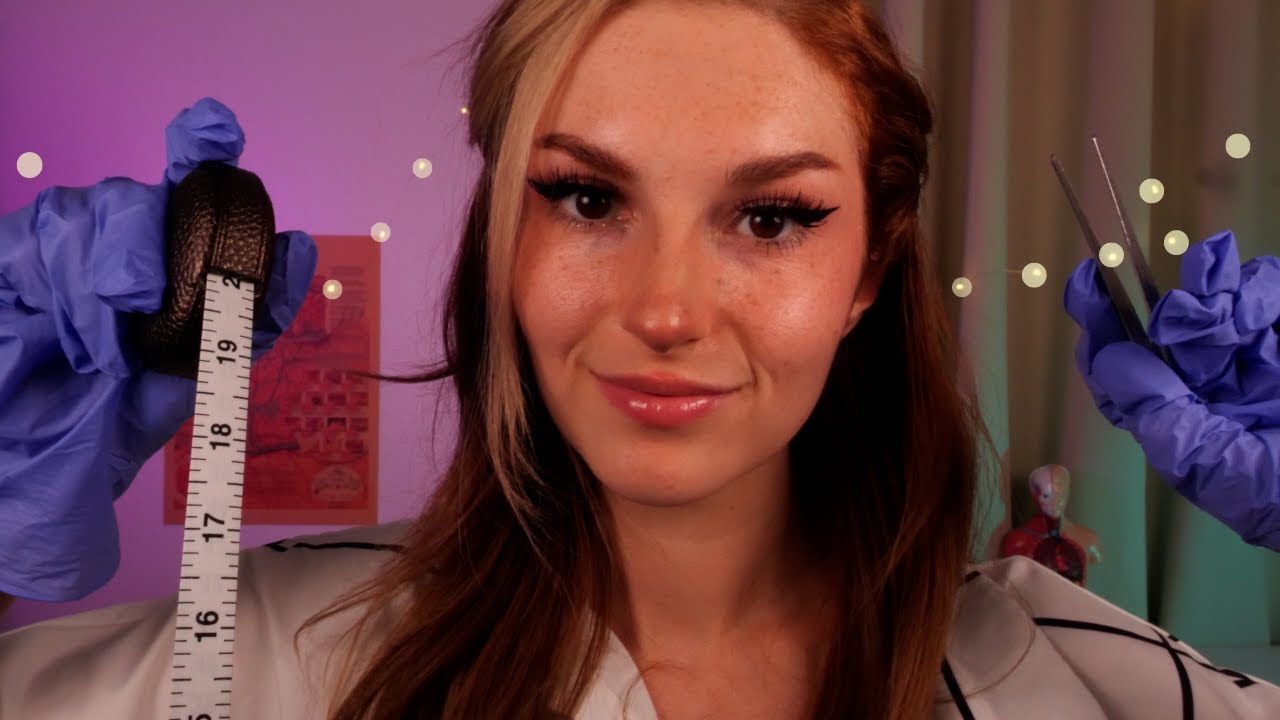 ASMR Reconstructing Your Face | Measuring, Pulling, Plucking, & More