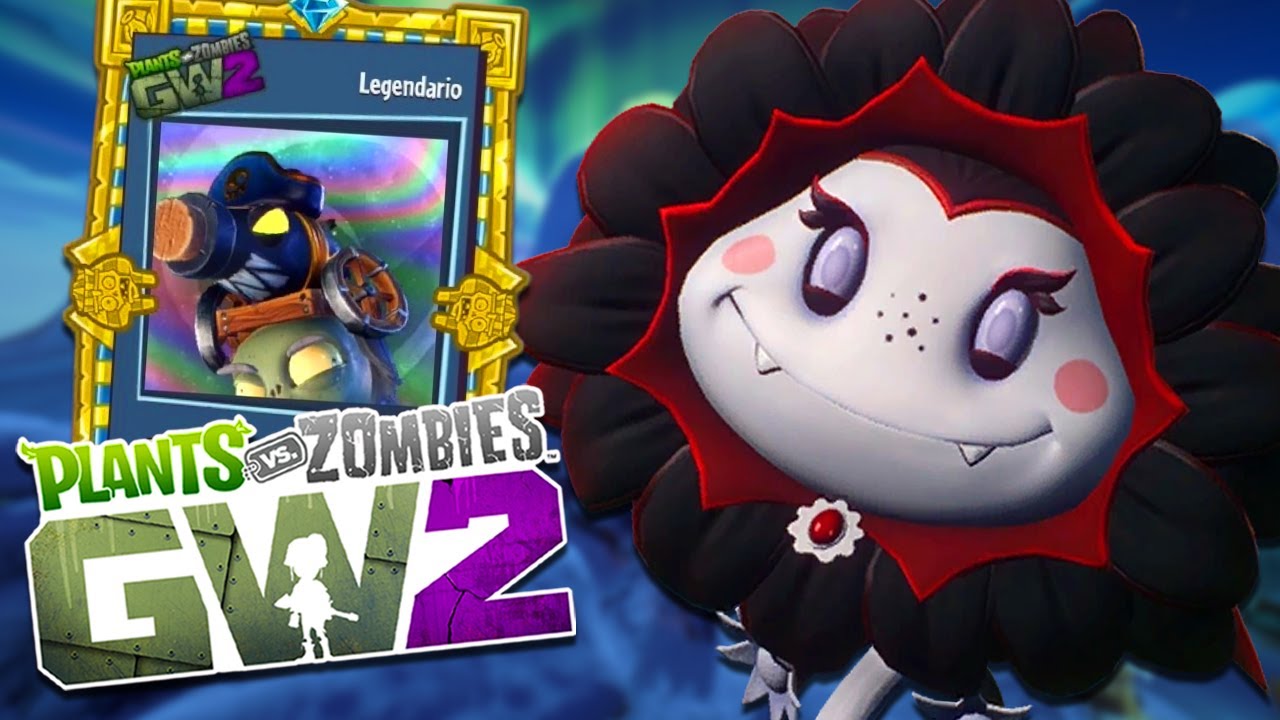¡FLOR VAMPIRO CON LEGENDARIAS! - Plants vs Zombies Garden Warfare 2 - PvZ GW2