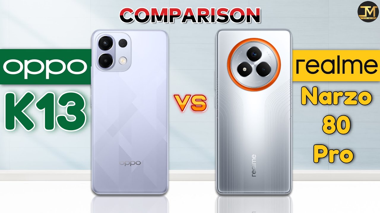 OPPO K13 vs realme NARZO 80 Pro : Which Phone is Best❓😮