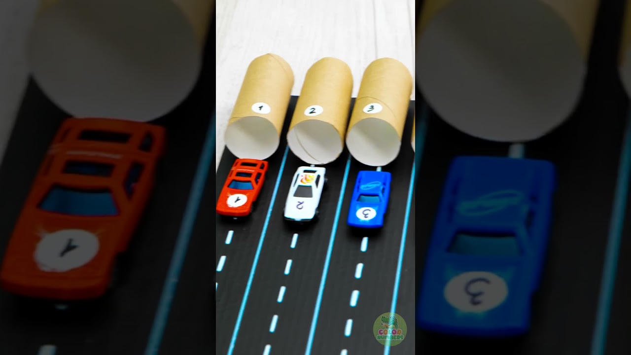 Hay! 🚗 Learn Numbers the FUN Way 🎯 Counting with Little Cars! 🔢💫