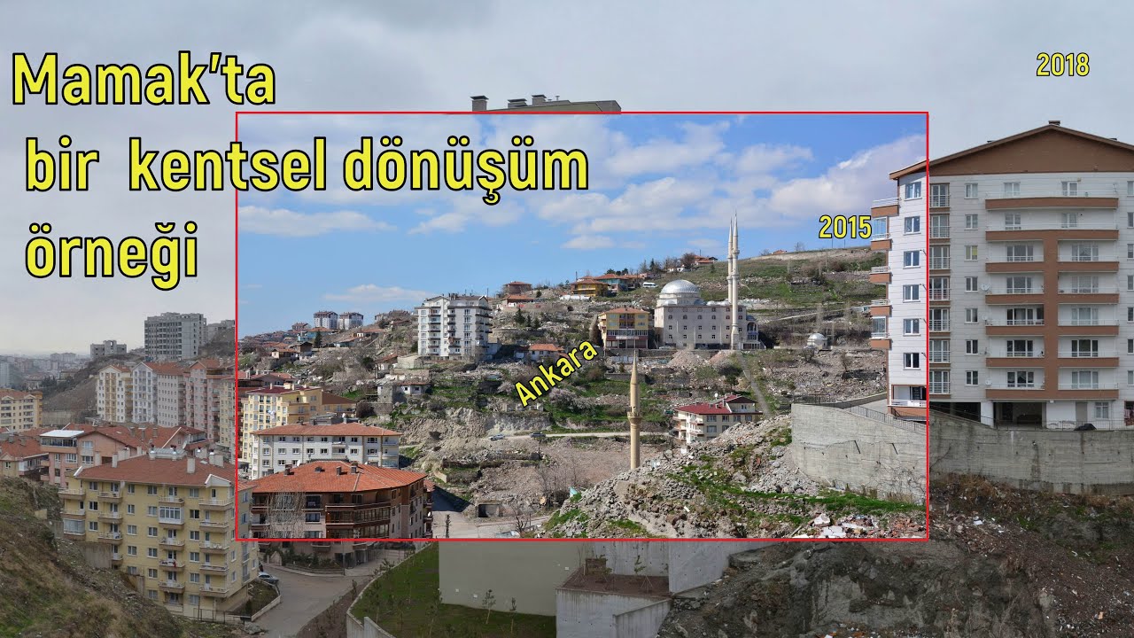 Mamak'ta bir kentsel dönüşüm örneği: Altıağaç  (23.01.2018)