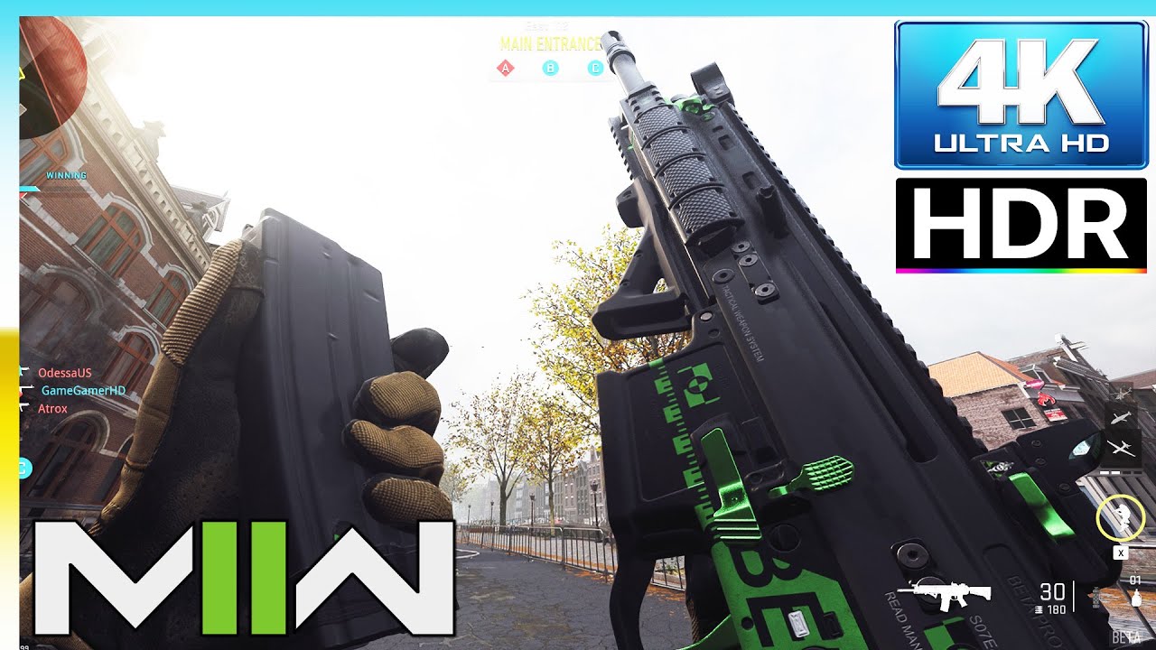 Modern Warfare 2 Longplay TDM, SD, Domination Ultra HD 4K 60fps