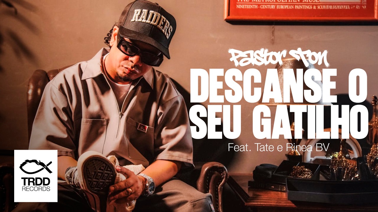 Pastor Ton, Tate e Rinea BV | Descanse o seu Gatilho |TRDD Records| Gospel Gangsta Funk|(LyricVideo)