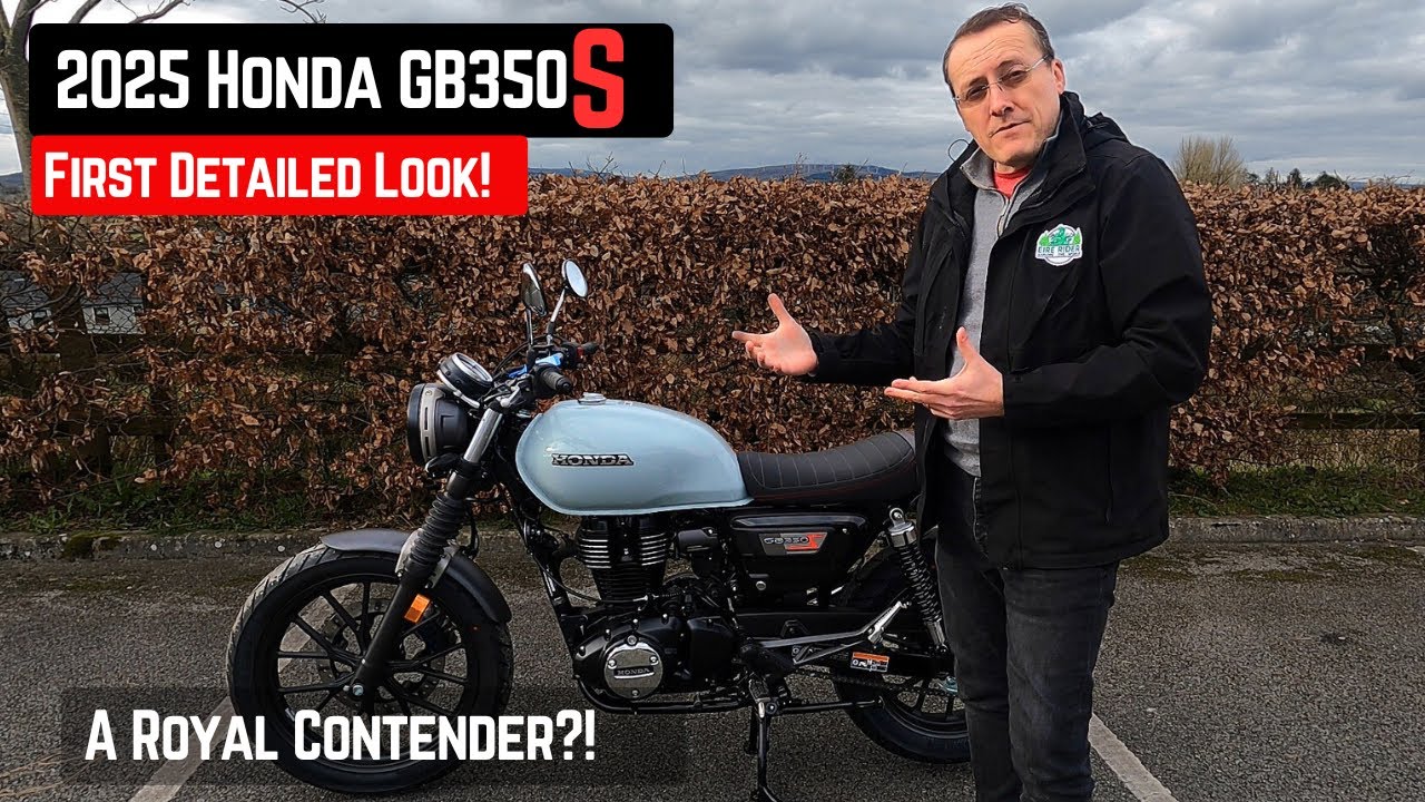 Первый подробный обзор Honda GB350S 2025 года. Убийца ли это Hunter 350?
