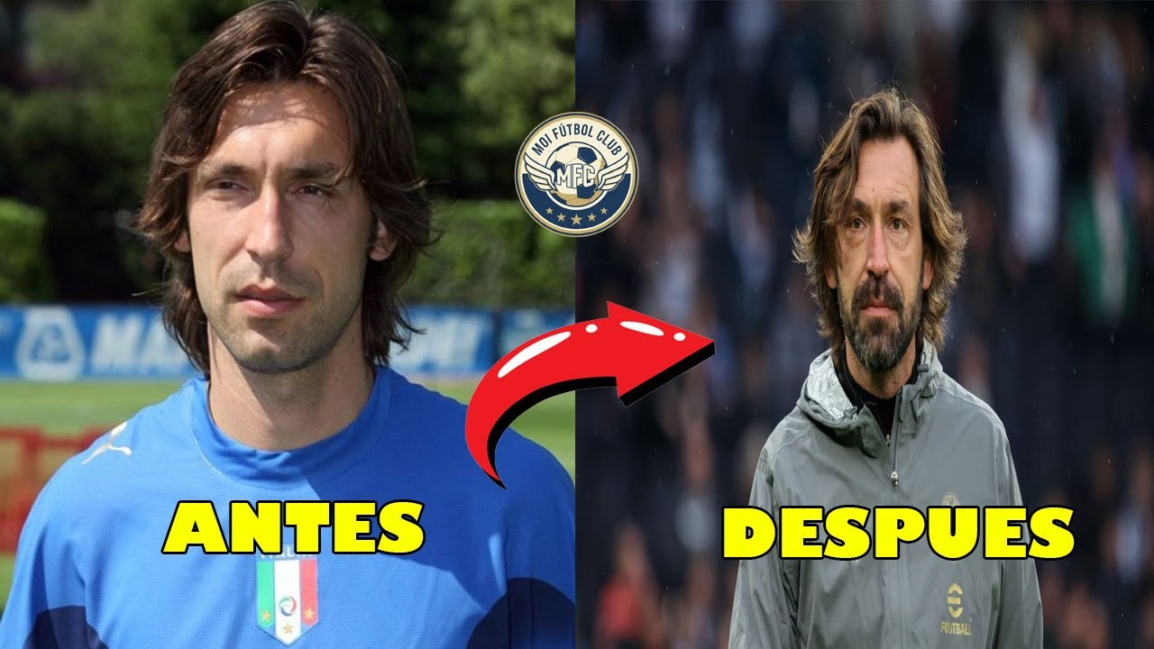 Antes y Después - Italia Campeón Mundial Alemania 2006 🇮🇹🏆