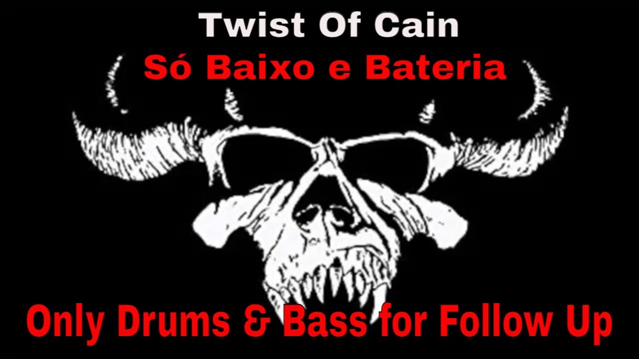 Danzig - Twist of Cain (Only Drums & Bass for Follow Up) Backing Track