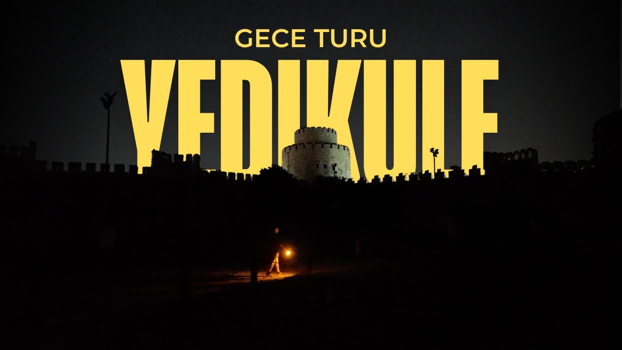 Yedikule Zindanları GECE TURU 🌙 🌑 | genç osman kulesi, kanlı kuyu, zindanlar... #vlog