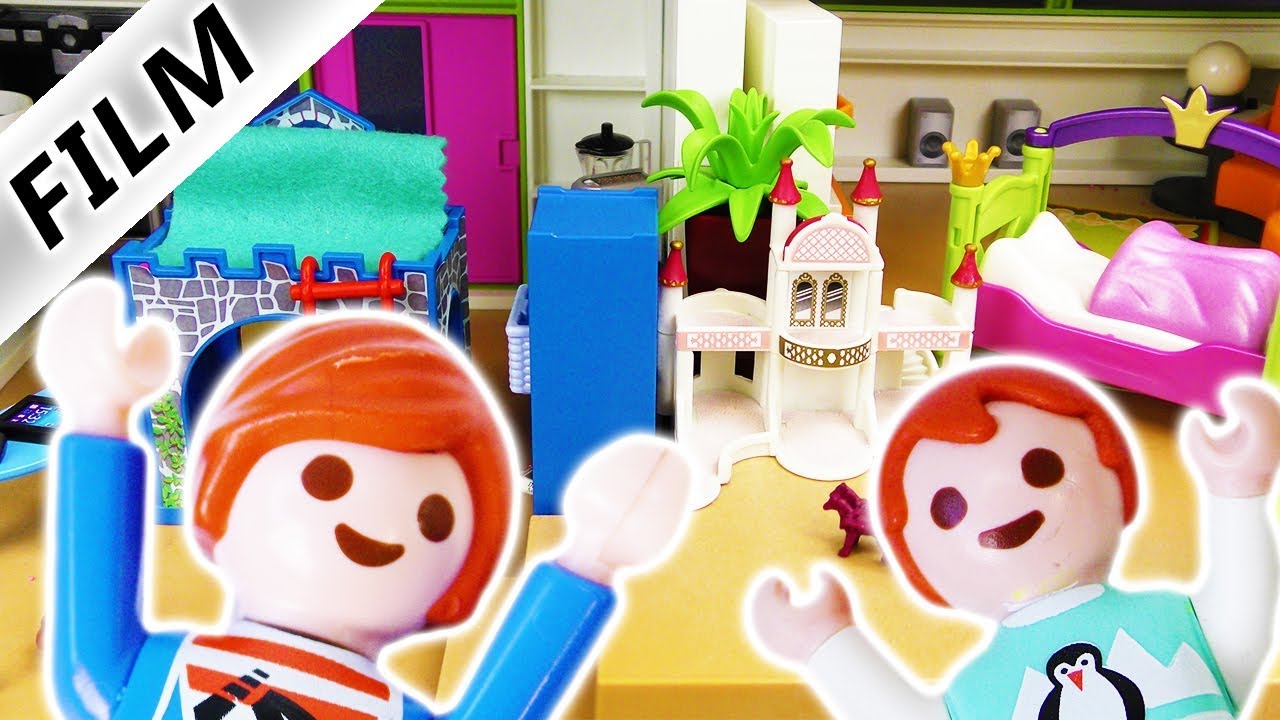 Playmobil Film deutsch | KINDERZIMMER IN KÜCHE - Julian + Emma bauen um | Kinderserie Familie Vogel