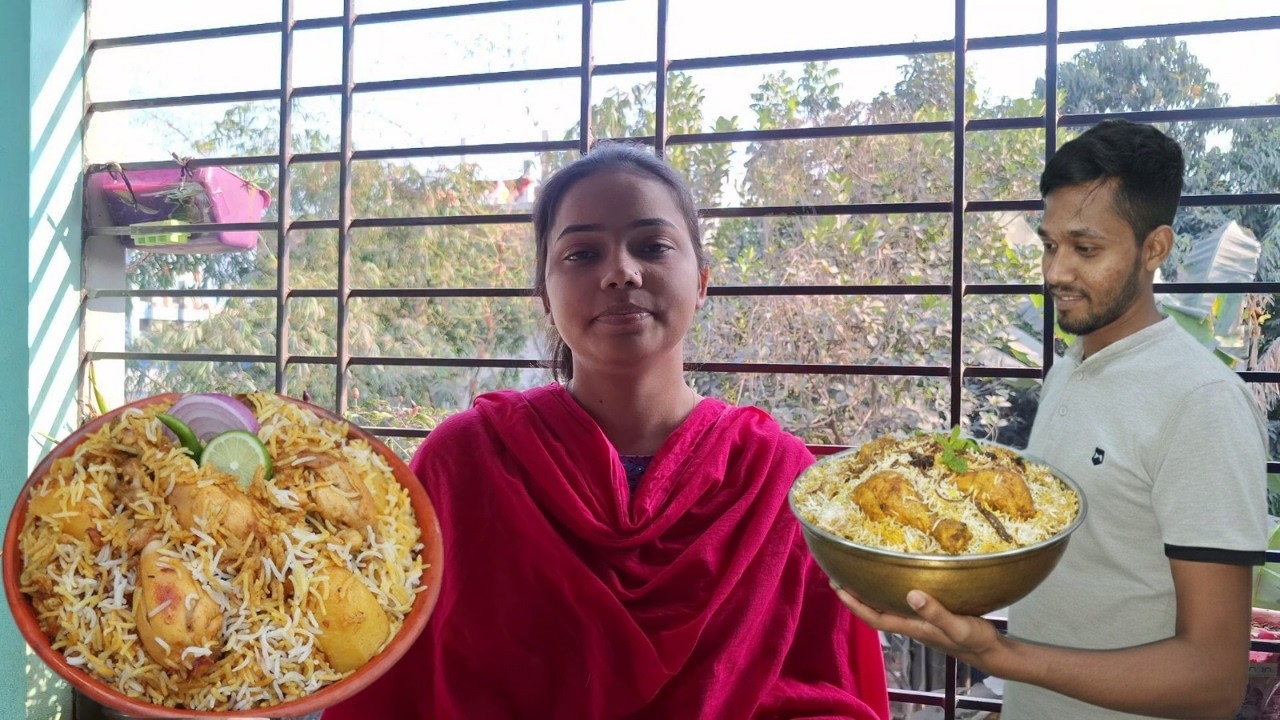 নিজের হাতে চিকেন বিরিয়ানি রান্না ছেলে-বাবা মিলে খাওয়া Family Special Moment | Shahin & Jannat Vlog