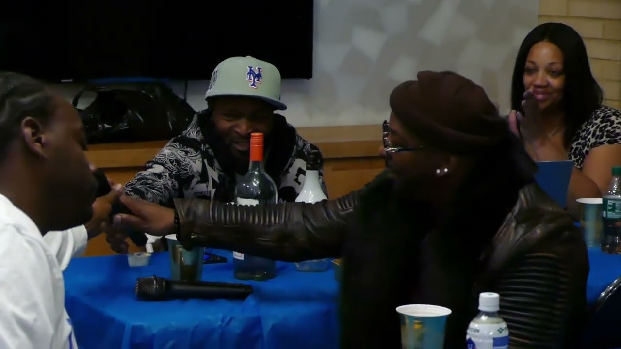 Chozen 1s listening party - Behind the scenes