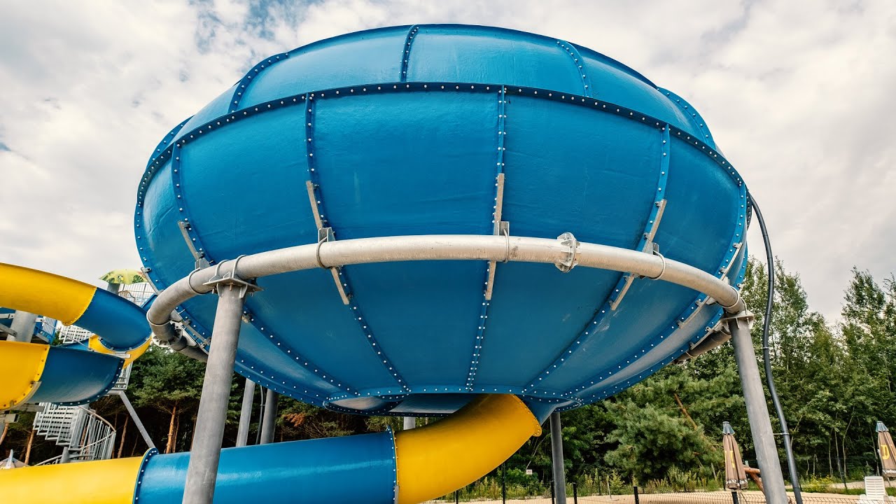 Strange Bowl Water Slide [NEW 2022] Kompleks Basenów Nadarzyn