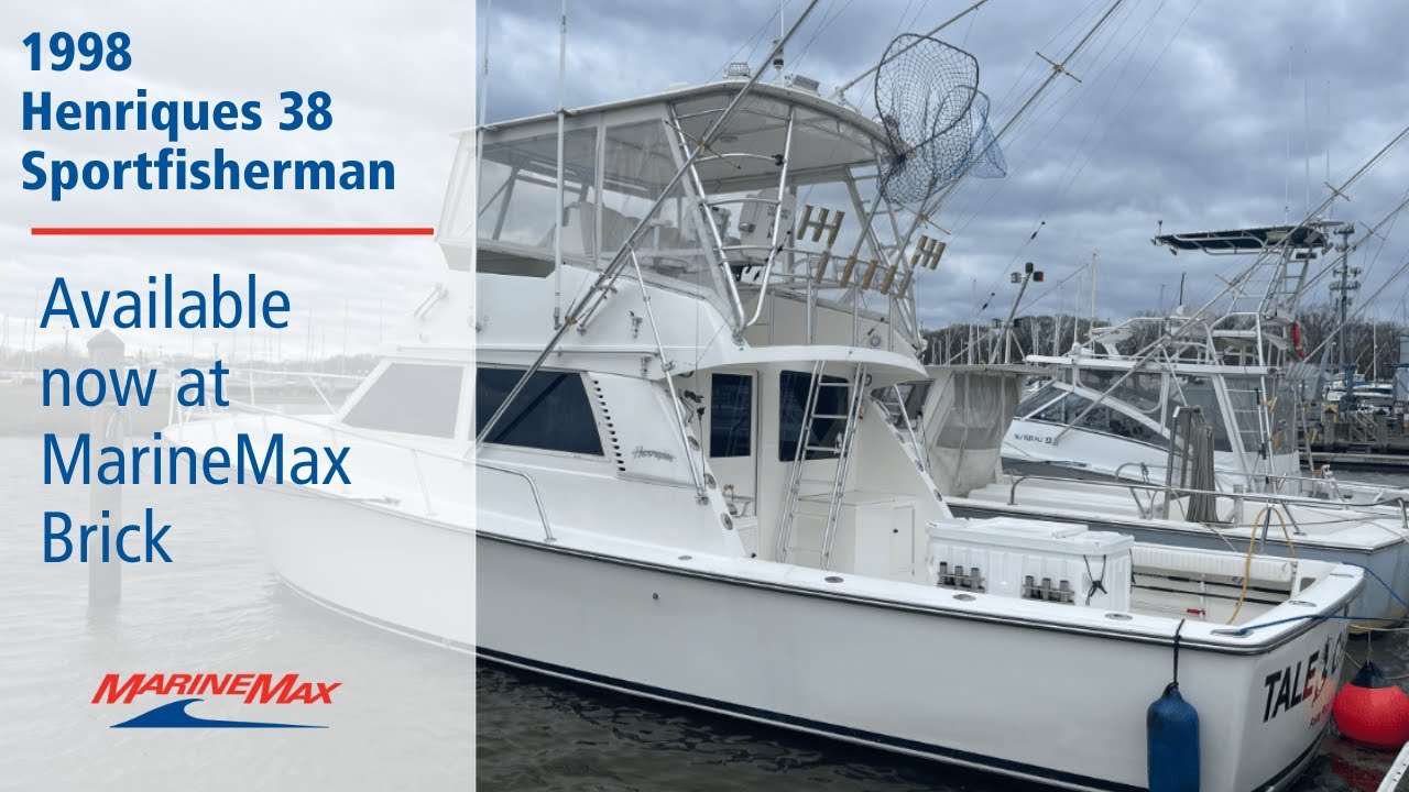 1998 Henriques 38 Sportfisherman for sale at MarineMax Brick, NJ