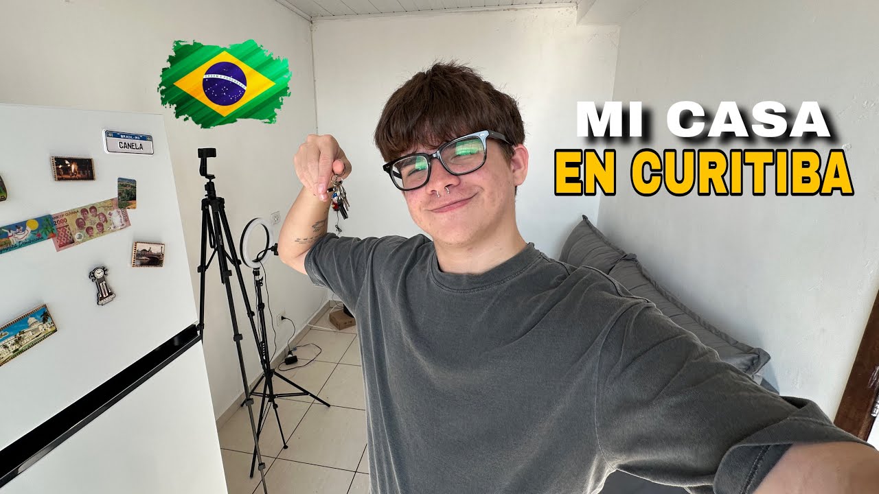 Así es mi APARTAMENTO en Curitiba, BRASIL | Gastos REALES siendo CUBANO