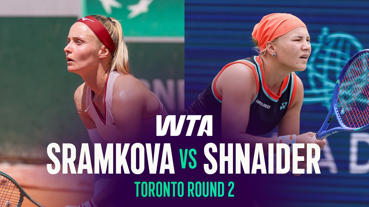 Rebecca Sramkova vs. Diana Shnaider | 2026 Toronto Round 2 | WTA Match Highlights