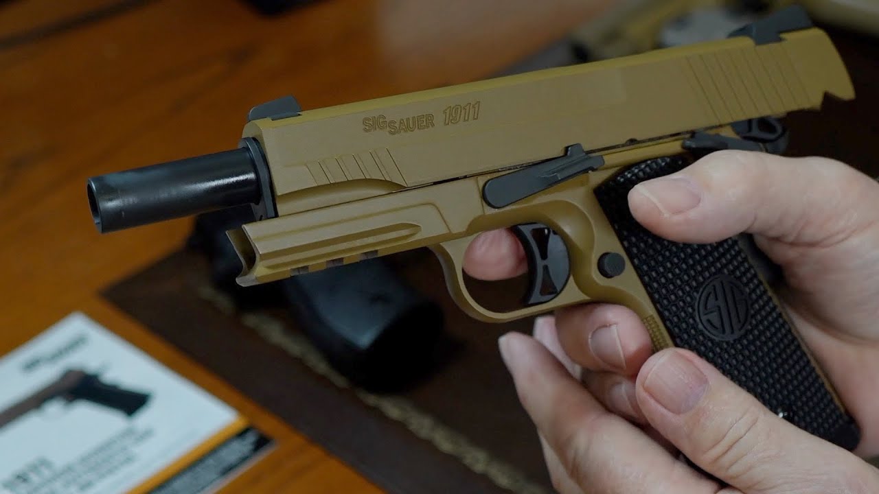 Sig 1911 Emperor Scorpion AIR/CO2 #пневматика #воздушныйпистолет #bb #sig