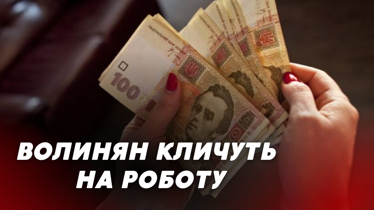 Шукаєш роботу? 💸 На Волині пропонують вакансії із зарплатою від 15 до 20 тисяч гривень