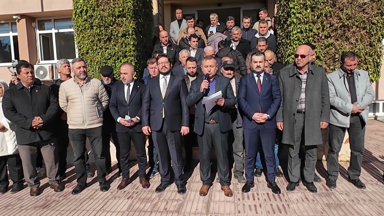 Anamur’da Kırsal Mahalle Statüsü Kararına Tepki basın açıklaması