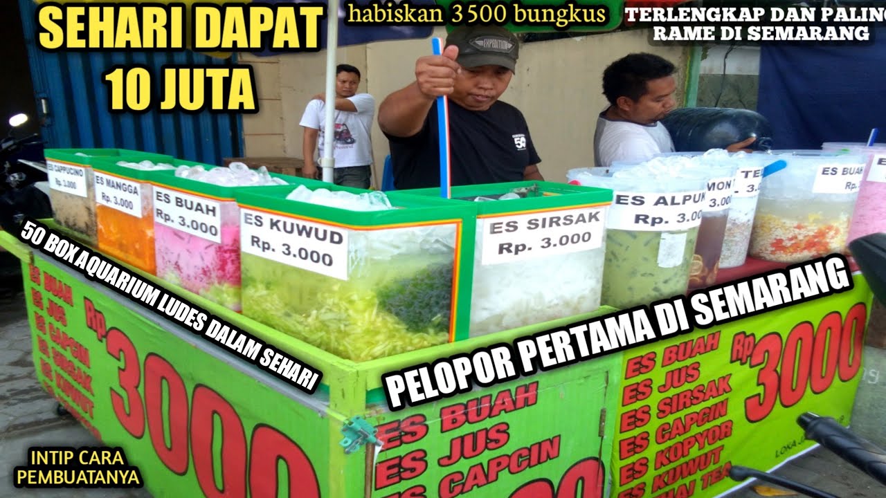 INTIP CARA PEMBUATAN ES BUAH VIRAL KEKINIAN 10VARIAN RASA LANGSUNG DARI PENJUAL UNK IDE JUALAN PUASA